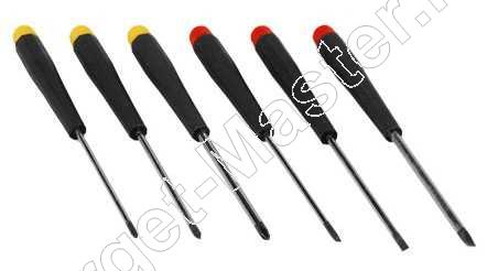 Wheeler MINI SCREWDRIVER SET Mini Schroevendraaier Set 6-Delig